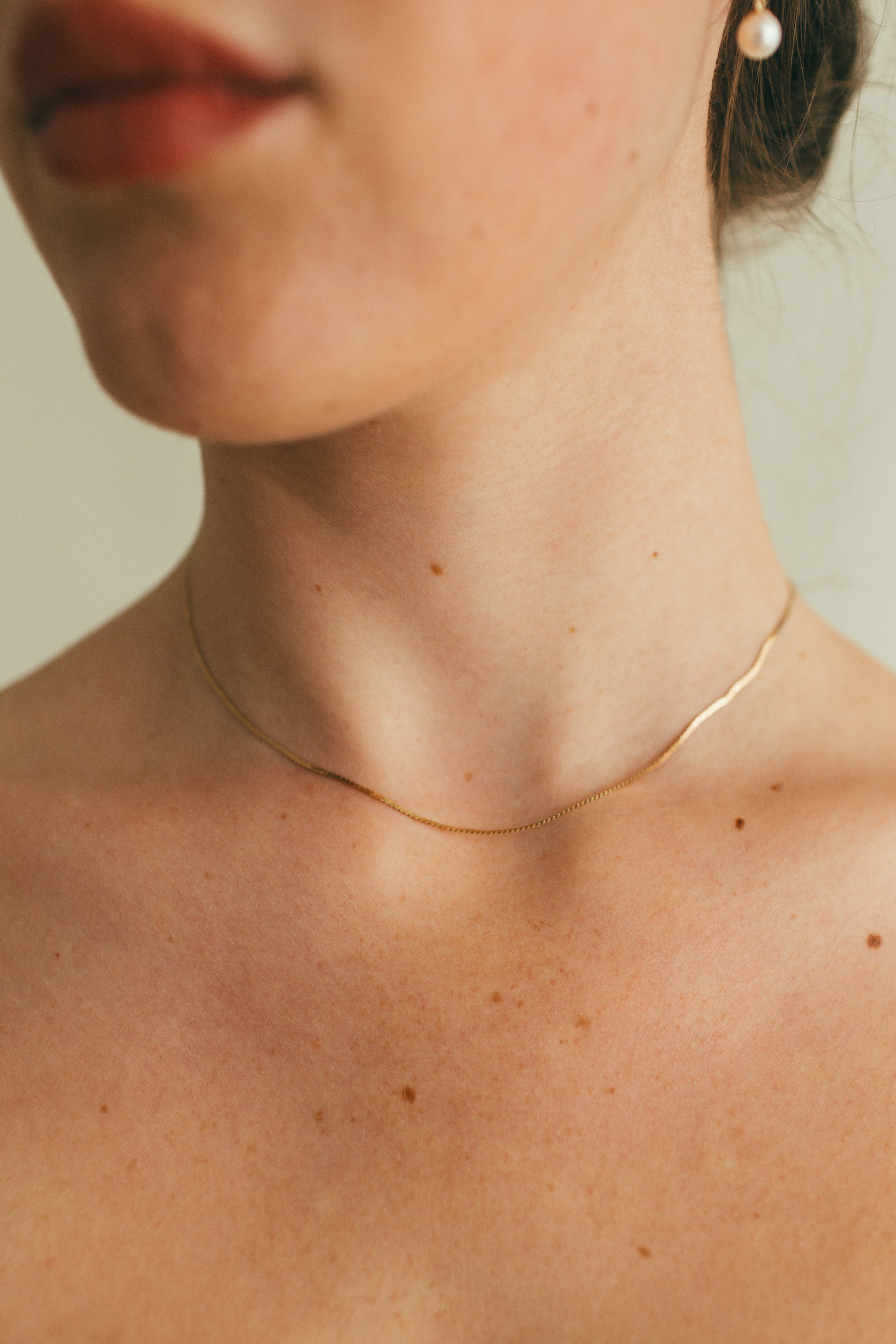 10K Gold Serpentine Chain