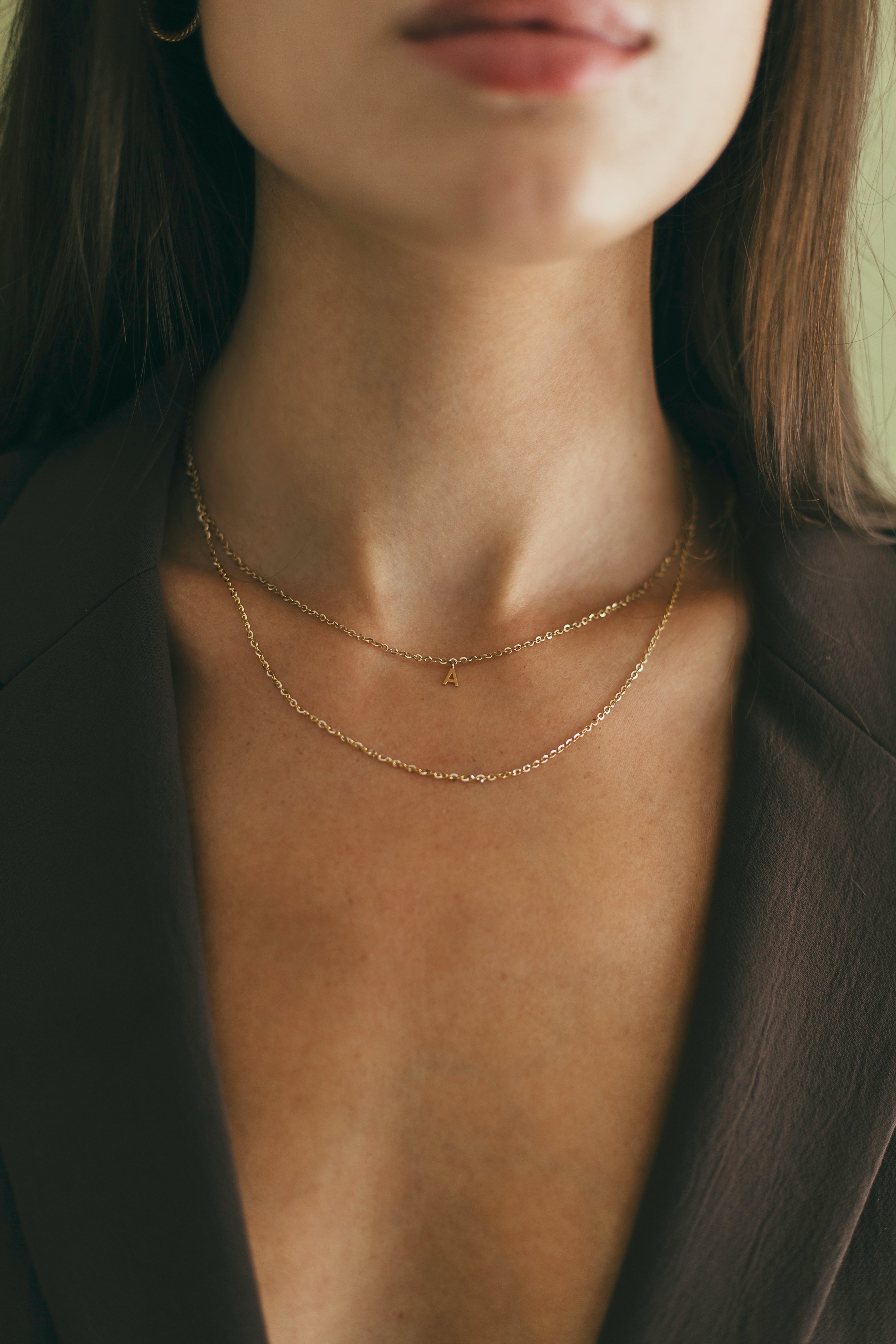 10K Gold Sparkly Cable Chain