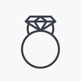 Engagment ring icon
