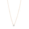 14K Floating Diamond Necklace