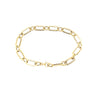 Round and Oval Link Bracelet - Jessica Jewellery