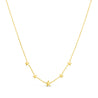 14K Gold Petite Star Necklace