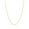 10K Gold Medium Paperclip Chain Necklace - Jessica Jewellery