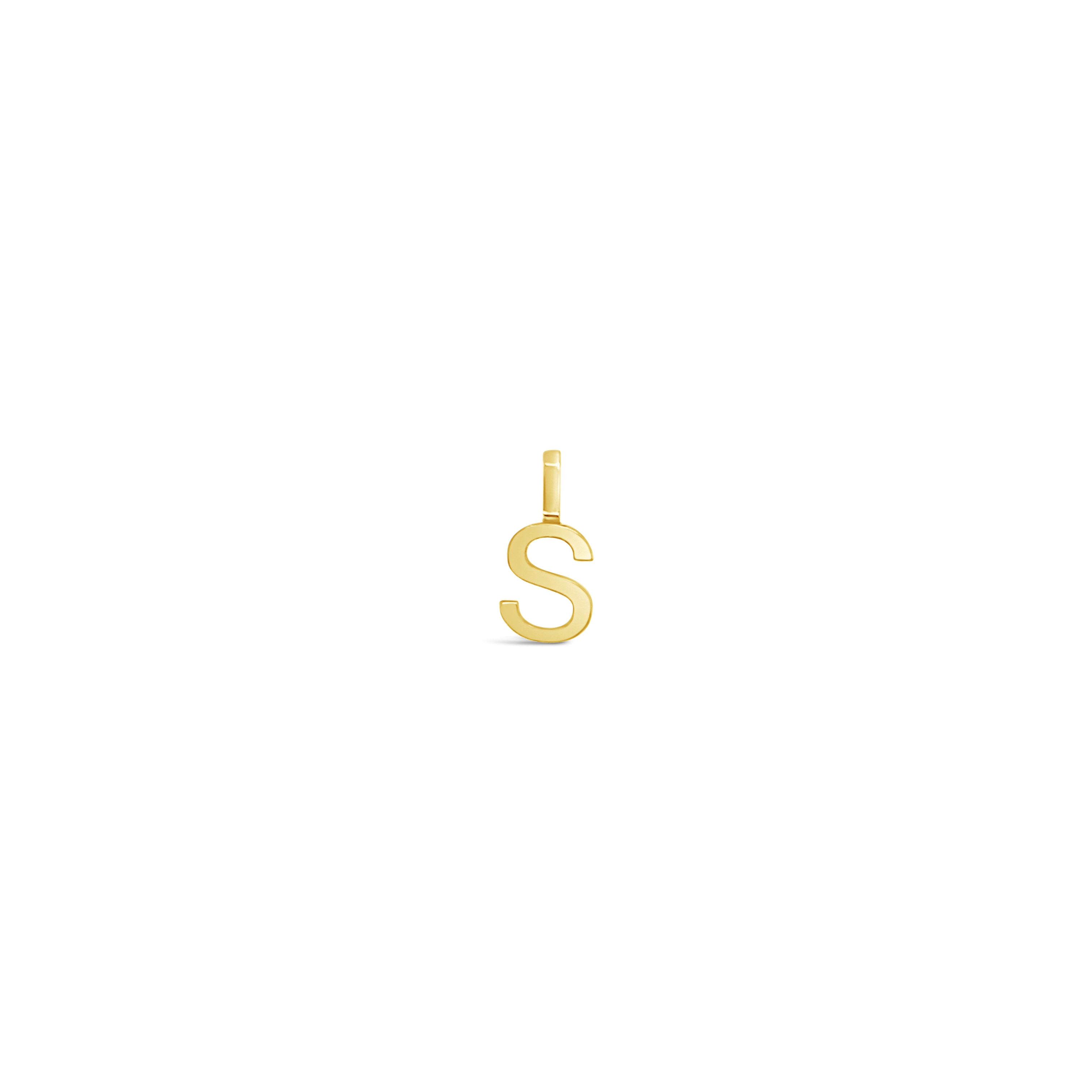 10K Gold Initial Charm