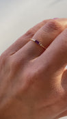 Baguette Birthstone Ring