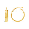 5mm Extra Thick Gold Hoops