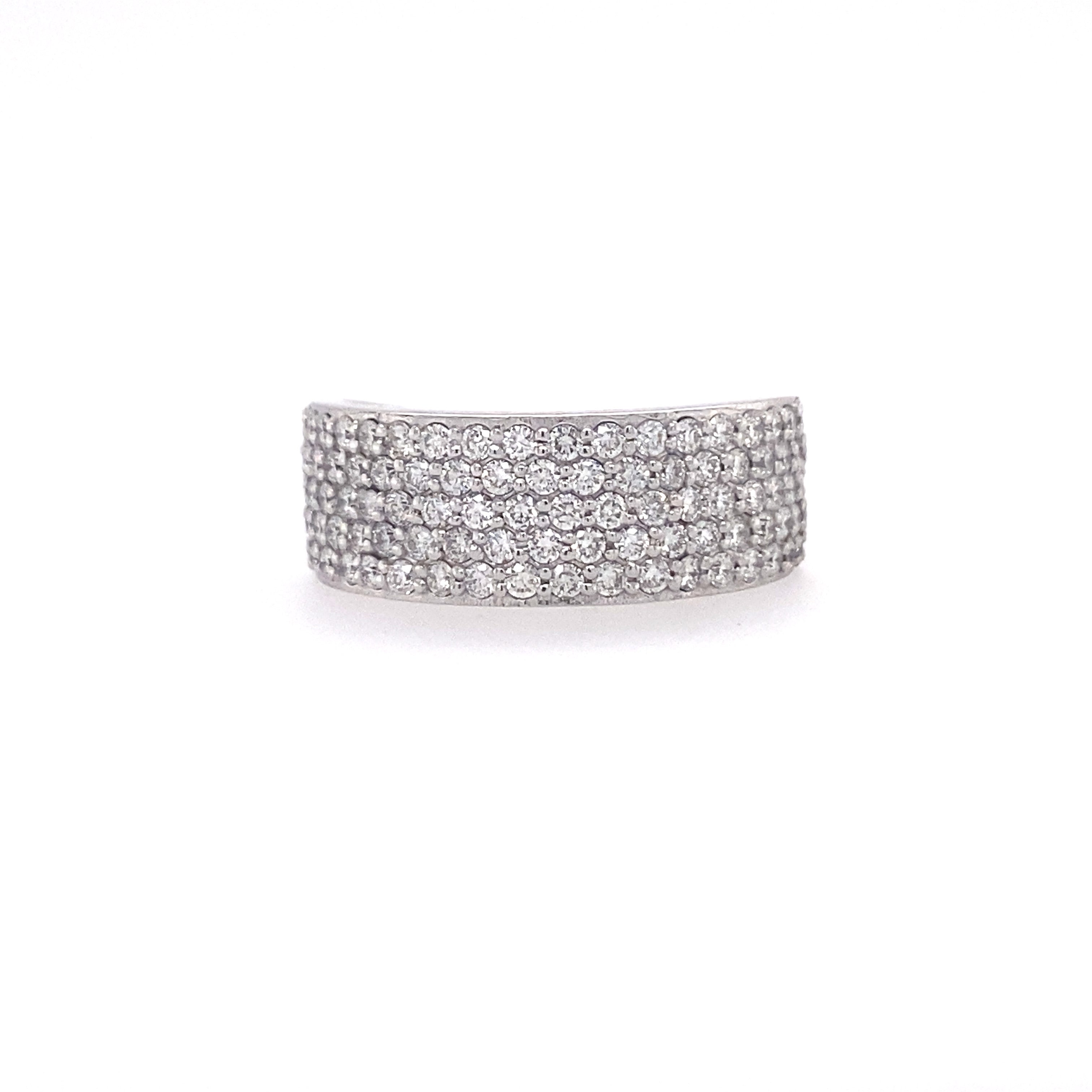 Diamond Cigar Band- Jessica Jewellery