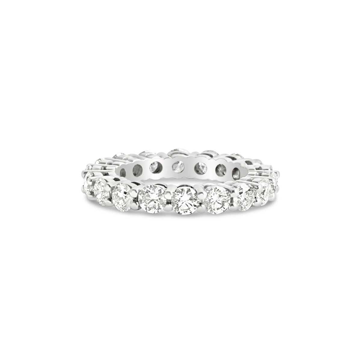 Double Gallery Eternity Band