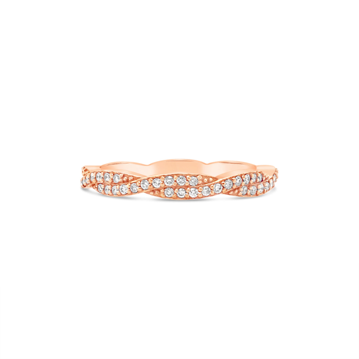 Twist Diamond Ring