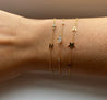 Double Initial and Star Bracelet