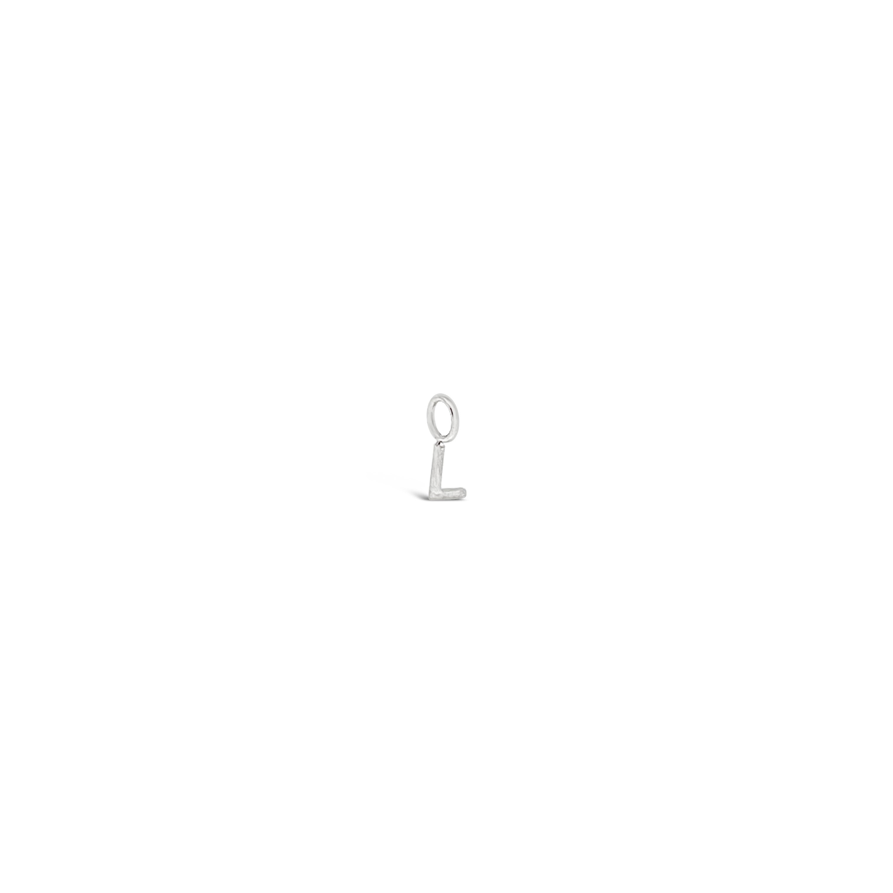 14K Gold Mini Initial Charm