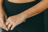 10K Gold Solid Curb Chain Bracelet