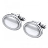Oval Engravable Cuff Links