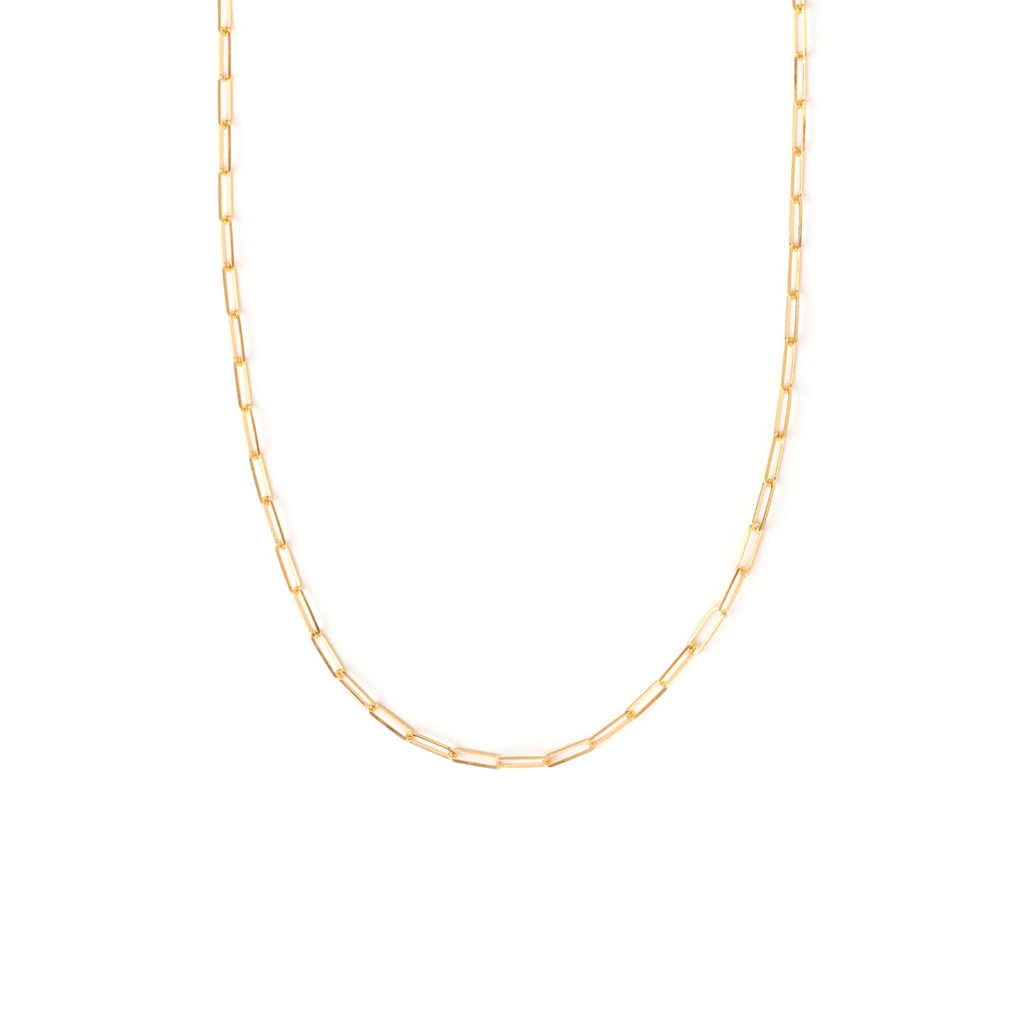Bloomingdale's Bloomingdale's Paper Clip Link Chain Necklace in 14K Yellow  Gold - 100% Exclusive | Bloomingdale's