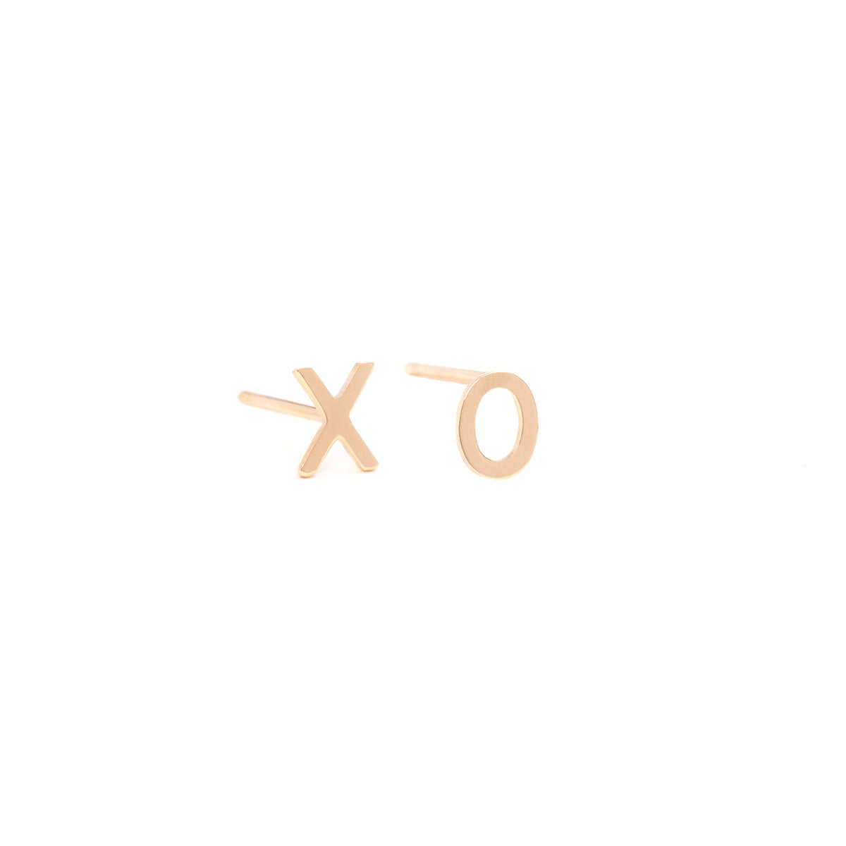 Gold XO Studs