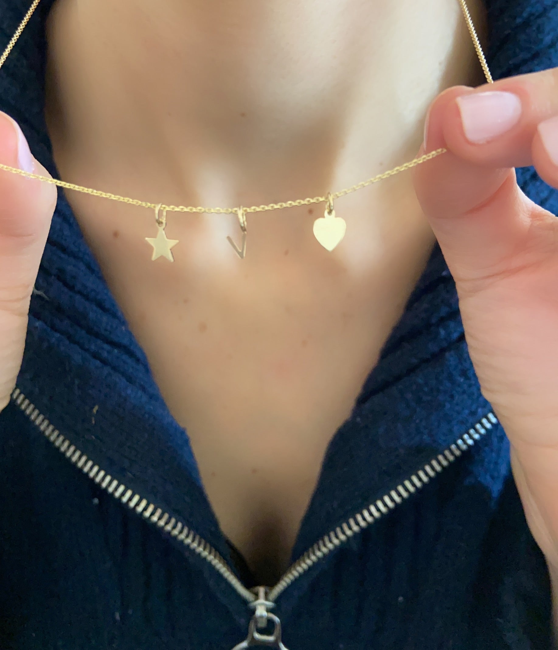 10K Gold Petite Star Charm
