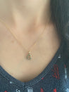Large Initial Charm Necklace