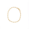 14 Karat Gold Paperclip Bracelet