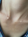 Initial and Star Necklace