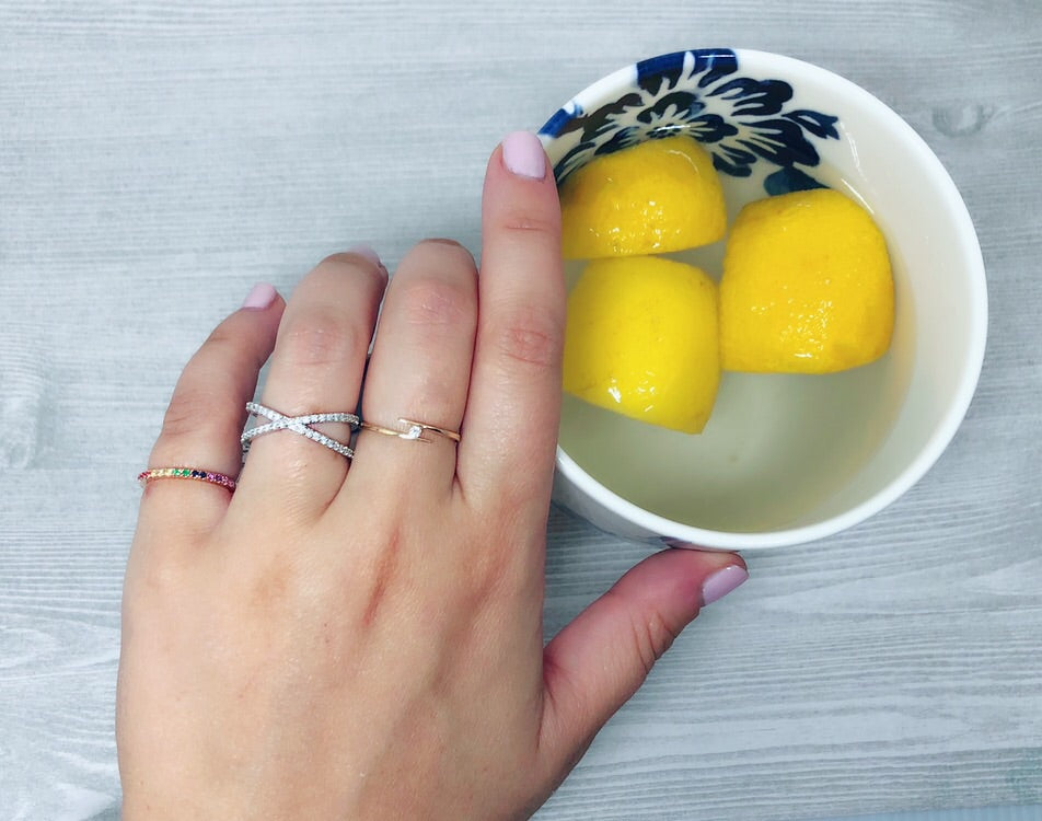 Floating Diamond Ring