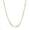 3mm Hollow Miami Chain Necklace