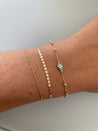 Turquoise Evil Eye Bracelet
